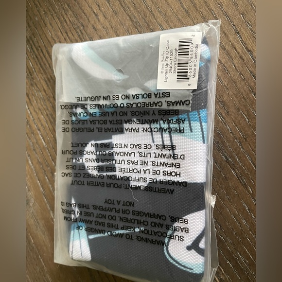 🐚 💦 NWT Vera Bradley Lighten Up Zip ID Case in Shore Enough 🐚💦 - Picture 5 of 6